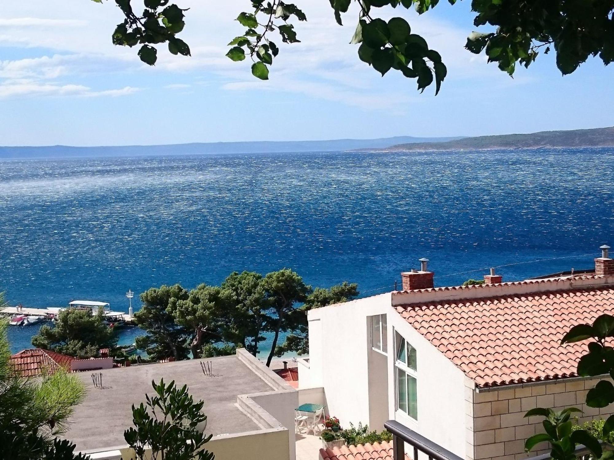 Cozy Apartment With A Balcony And A Sea View Brela Zewnętrze zdjęcie